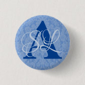 Monogram Ronde Button 3,2 Cm (Voorkant)