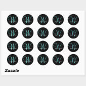  monogram ronde sticker (Vel)