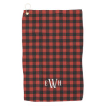 Monogram rood en zwart