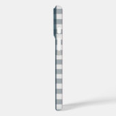 Monogram rood, wit en blauw Case-Mate iPhone case (Achterkant / Links)