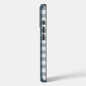 Monogram rood, wit en blauw Case-Mate iPhone case (Achterkant / Links)