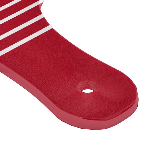 Monogram Roodwitte krab Nautical Cutting Board Snijplank (Hoek)