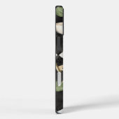 Monogram  Roos Bloemen Zwart Wit Diamant Case-Mate iPhone Case (Achterkant / Rechts)