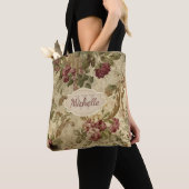  monogram Roos Floral Tote Bag (Dichtbij)