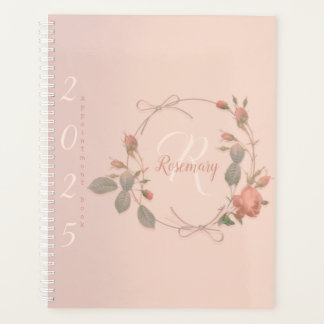 Monogram Roos Gold Afspraak 2025 Planner