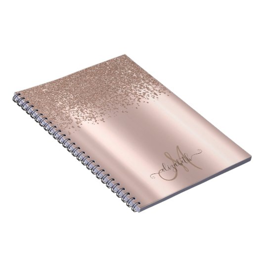 Monogram roos Gold Diamonds Notitieboek (Rechterzijde)