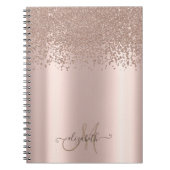 Monogram roos Gold Diamonds Notitieboek (Voorkant)