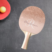 Monogram Roos Gold Ombre  Tafeltennisbatje