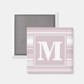 Monogram roos kwartsstrepen magneet (Voorkant / Achterkant)