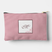 Monogram Roos patroon patroon handmatige streep Etui (Achterkant)