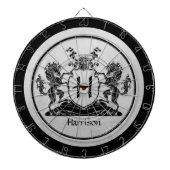 Monogram Royal Horse Crest Dartbord (Voorkant)