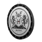 Monogram Royal Horse Crest Dartbord (Voorkant Rechts)