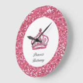 Monogram Royal Princess Jewel Wall klok (Hoek)