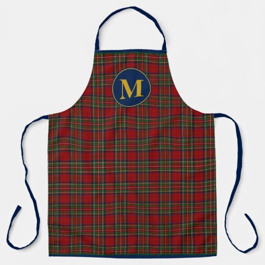 Monogram Royal Stewart Tartan Scottish Schort (Voorkant)