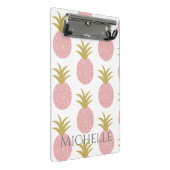 Monogram Roze Ananas Mini Klembord (Schuin)