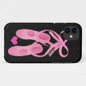 Monogram Roze Ballet iPhone 5 Hoesjes (Achterkant (horizontaal))