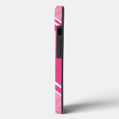 Monogram roze Borstkanker Overleving Case-Mate iPhone Case (Achterkant / Links)