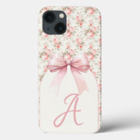 Monogram Roze Bow Coquette