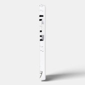 Monogram Roze Cactus Case-Mate iPhone Case (Achterkant / Links)