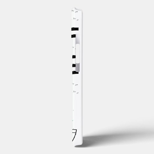 Monogram Roze Cactus Case-Mate iPhone Case (Achterkant / Links)