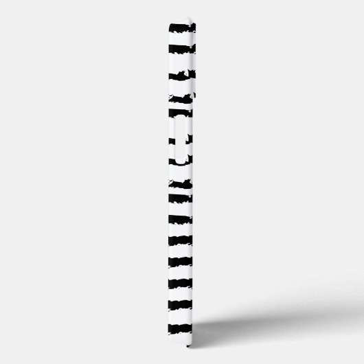 Monogram Roze Cactus Case-Mate iPhone Case (Achterkant / Rechts)