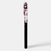 Monogram Roze Diamanten Juwelen Case-Mate iPhone Case (Achterkant / Links)