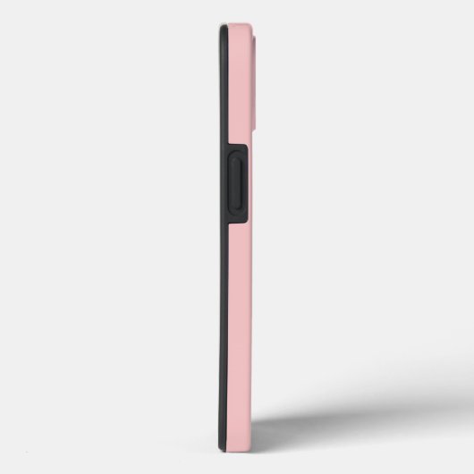 Monogram roze | Elegant minimalistisch Case-Mate iPhone Case (Achterkant / Rechts)