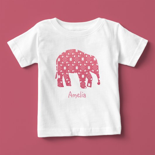 Monogram Roze Elephant Baby