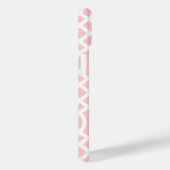 Monogram roze en grijze Trellis | bewerkbare kleur Case-Mate iPhone Case (Achterkant / Rechts)