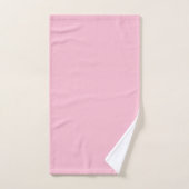 Monogram roze en zwart bad handdoek (Handdoek)
