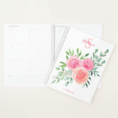 Monogram Roze Floral Planner (Display)