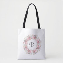 Monogram Roze Floral