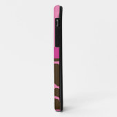 Monogram Roze Giraffe Case-Mate iPhone Case (Achterkant/links)