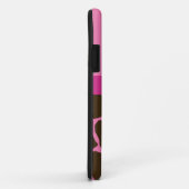 Monogram Roze Giraffe Case-Mate iPhone Case (Achterkant/rechts)