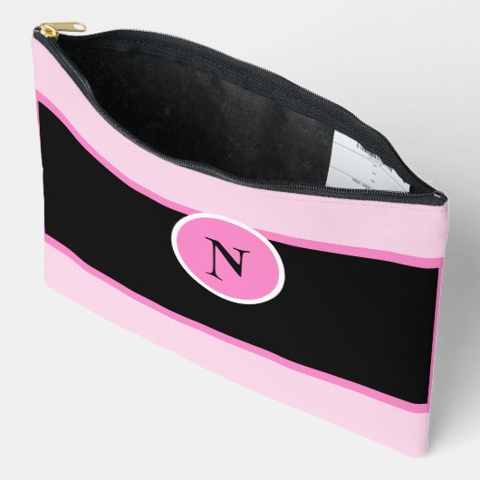 Monogram Roze Girly  Custom Etui (Open)