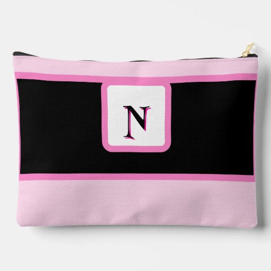 Monogram Roze Girly  Custom Etui (Achterkant)