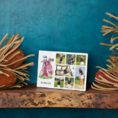 Monogram Roze Golf Fotocollage Fotoplaat (Zijkant)