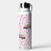Monogram Roze Golf Uitrusting  Waterfles (Achterkant)