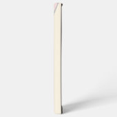 Monogram roze kleur blok samsung galaxy hoesje (Linkerkant)