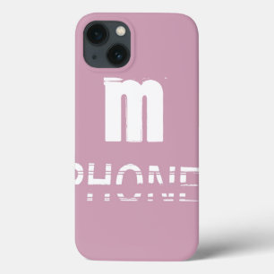 Monogram Roze Koel Modern Case-Mate iPhone Case