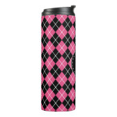 Monogram Roze Koffiebeker Thermosbeker (Gedraaid links)