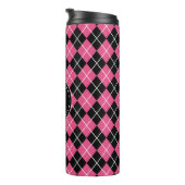 Monogram Roze Koffiebeker Thermosbeker (Geroteerd rechts)