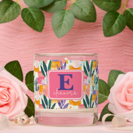 Monogram Roze Pastel Fauvisme Tuinpotten