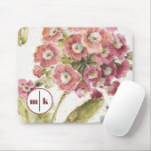 Monogram | Roze primrose Muismat (Met muis)