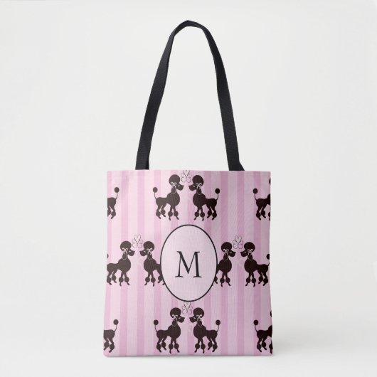 Monogram  Roze Roebel Lover Tote Bag (Voorkant)