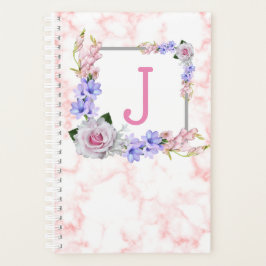 Monogram Roze Rose Planner