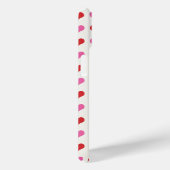 Monogram Roze Semi Quaver Liefde Harten Muziek Case-Mate iPhone Case (Achterkant / Rechts)