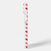 Monogram Roze Semi Quaver Liefde Harten Muziek Case-Mate iPhone Case (Achterkant / Links)