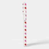 Monogram Roze Semi Quaver Liefde Harten Muziek Case-Mate iPhone Case (Achterkant / Links)