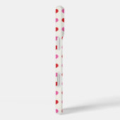 Monogram Roze Semi Quaver Liefde Harten Muziek Case-Mate iPhone Case (Achterkant / Rechts)
